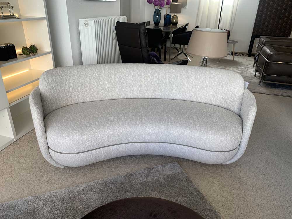 Abverkaufsmodell graues Sofa